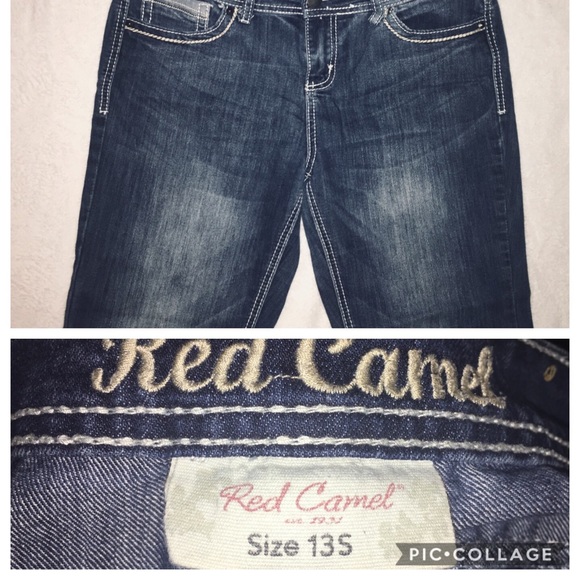 Women’s Red Camel Jeans - Picture 3 of 3